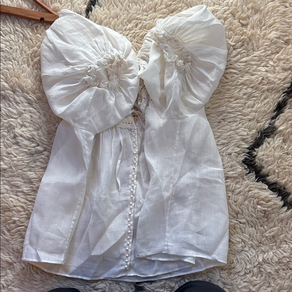 Doen White Lace Blouse - Picture 12 of 16